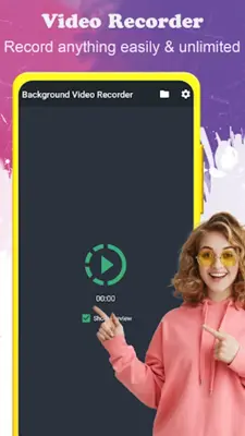 Background Video Recorder android App screenshot 11